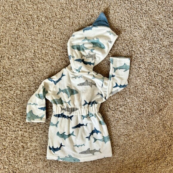 Baby Boy Shark & Whale Jumper & Towel Robe Bundle | Size 9M | Carter’s - Picture 10 of 10